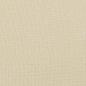 Preview: Sitzkissen 4 pcs Creme 40 x 40 x 12 cm Stoff