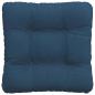 Preview: Sitzkissen 4 pcs Blau 40 x 40 x 12 cm Stoff