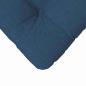 Preview: Sitzkissen 4 pcs Blau 40 x 40 x 12 cm Stoff