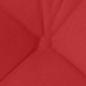 Preview: Sitzkissen 4 Stk. Stoff Rot 40 x 40 x 12 cm
