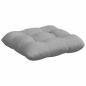 Preview: Sitzkissen 4 pcs Wolkengrau 40 x 40 x 12 cm Stoff