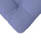 Preview: Sitzkissen 4 Stk. Stoff Jeans blau 40 x 40 x 12 cm