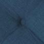 Preview: Sitzkissen 2 pcs Blau 40 x 40 x 6 cm Stoff