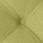 Preview: Sitzkissen 2 pcs Hellgrün 40 x 40 x 6 cm Stoff