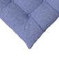 Preview: Sitzkissen 4 Stk. Stoff Jeans blau 40 x 40 x 6 cm