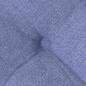 Preview: Sitzkissen 2 pcs Jeans blau 40 x 40 x 6 cm Stoff