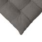 Preview: Sitzkissen 4 pcs Hellgrau 40 x 40 x 6 cm Cordstoff