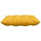 Preview: Sitzkissen 4 pcs Helles Gelb 40 x 40 x 6 cm Cordstoff