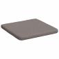 Preview: Sitzkissen 4 pcs Taupe 40 x 40 x 3 cm Stoff