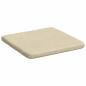 Preview: Sitzkissen 4 pcs Creme 40 x 40 x 3 cm Stoff