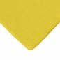 Preview: Sitzkissen 4 Stk. Stoff Helles Gelb 40 x 40 x 3 cm