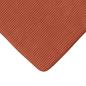 Preview: Sitzkissen 4 pcs Rot-Orange 40 x 40 x 3 cm Cordstoff