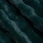 Preview: Kunstfell Kaninchenfell Decke 4 pcs Dunkelgrün 240 x 270 cm