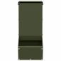 Preview: Kaninchenfütterer Olive Grün 17.5 x 26 x 28.5 cm