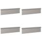 Preview: Schneckenzauns 8 pcs Rostig Wetterfeststahl