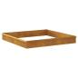 Preview: ARDEBO.de - Schneckenzauns 12 pcs Rostig Wetterfeststahl