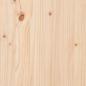 Preview: Bettrahmen Schwarz 80 x 190 cm Massives Kiefernholz