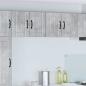 Preview: ARDEBO.de - Wandschrank LUCCA Betongrau 60 x 31 x 40 cm Holzwerkstoff