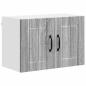 Preview: Wandschrank LUCCA 2 stk. Graues Sonoma Holzwerkstoff
