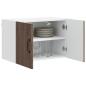 Preview: Wandschrank LUCCA 2 stk. Brauneiche Holzwerkstoff