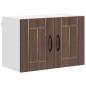 Preview: Wandschrank LUCCA 2 stk. Brauneiche Holzwerkstoff