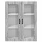 Preview: Küchenhängeschrank Grau Sonoma 80 x 31 x 100 cm Holzwerkstoff