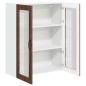 Preview: Küchenhängeschrank mit Tür Braun Eichen-Optik 80 x 31 x 100 cm