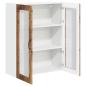Preview: Wandglas-Schrank LUCCA Altholz 80 x 31 x 100 cm Holzwerkstoff