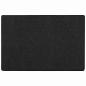 Preview: Teppichläufer Anthrazit 100 x 150 cm 100% Polypropylen