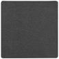 Preview: Teppichläufer Dunkelgrau 100 x 100 cm 100% Polypropylen