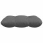 Preview: Sitzkissen 4 pcs Dunkelgrau 40 x 40 cm Mikrofaserstoff