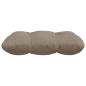 Preview: Sitzkissen 4 pcs Taupe 45 x 45 cm Mikrofaserstoff