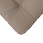 Preview: Sitzkissen 4 pcs Taupe 45 x 45 cm Mikrofaserstoff