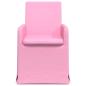 Preview: Esszimmerstühle 2 Stk. Stoff Rosa 57 x 67 x 95 cm