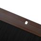 Preview: Aufsteck Türbürstendichtungen 2 pcs Braun 100 cm