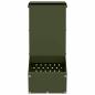 Preview: Kaninchenfütterer Olive Grün 12,5 x 26 x 28,5 cm