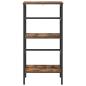Preview: Bücherregal Geräucherte Eiche 40 x 29,5 x 81 cm Holzwerkstoff
