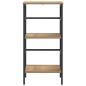 Preview: Bücherregal Artisan-Eiche 40 x 29,5 x 81 cm Holzwerkstoff