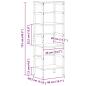 Preview: Bücherregal Altholz 40 x 29,5 x 115 cm Holzwerkstoff