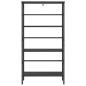 Preview: Bücherregal 3 Ebenen 60 x 29,5 x 115 cm Holzwerkstoff