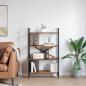 Preview: ARDEBO.de - Bücherregal Altholz 75 x 30 x 123,5 cm Holzwerkstoff
