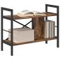 Preview: Bücherregal 3 Ebenen 75 x 30 x 58,5 cm Holzwerkstoff