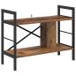 Preview: Bücherregal Altholz 75 x 30 x 58,5 cm Holzwerkstoff