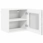 Preview: Küchenwandschrank mit Regal 2 pcs Beton Grau 40 x 31 x 40 cm