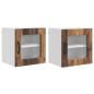 Preview: Küchenwandschrank 2 pcs Altholz 40 x 31 x 40 cm Holzwerkstoff