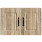 Preview: Küchenwandschrank Sonoma-Eiche 60 x 31 x 40 cm Holzwerkstoff