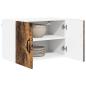 Preview: Küchenwandschrank 2 pcs Geräucherte Eiche 60 x 31 x 40 cm