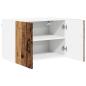 Preview: Küchenwandschrank mit Tür Altholz 60 x 31 x 40 cm Holzwerkstoff