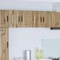 Preview: ARDEBO.de - Küchenwandschrank mit Regal 2 pcs Artisan-Eiche 60 x 31 x 40 cm
