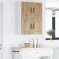 Preview: Küchenwandschrank mit Regal 2 pcs Artisan-Eiche 60 x 31 x 40 cm